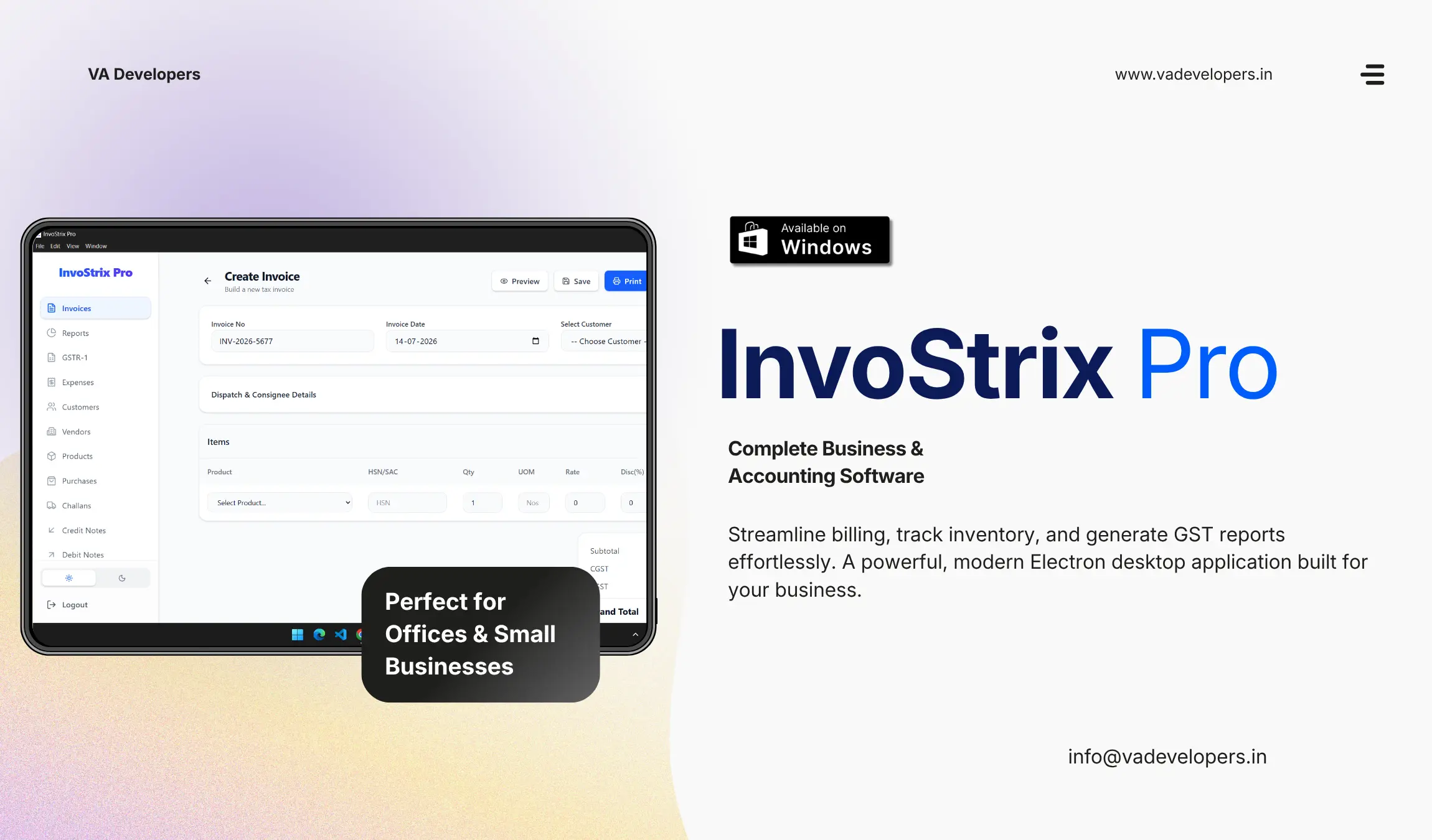 InvoStrix Pro